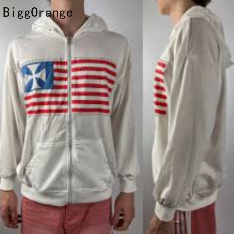 Sweatshirt coat rhinestone emb - مراجعة Street Fashion Elements وسعره
