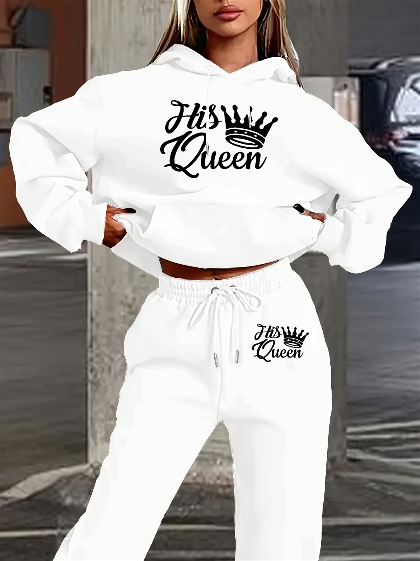 Women's Autumn/Winter Hoodie+S - مراجعة Queen Street Fashion وسعره