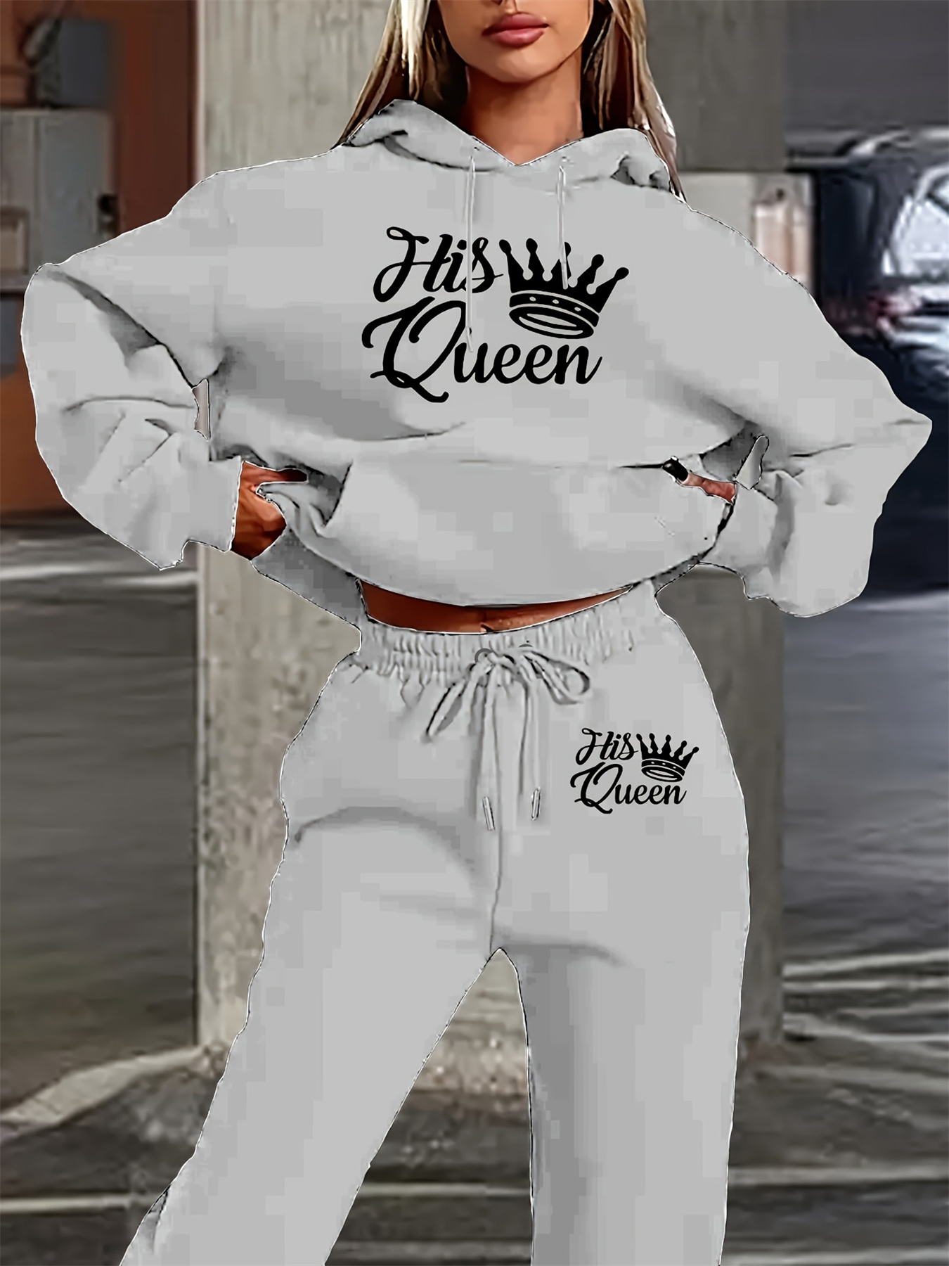 Women's Autumn/Winter Hoodie+S - مراجعة Queen Street Fashion وسعره