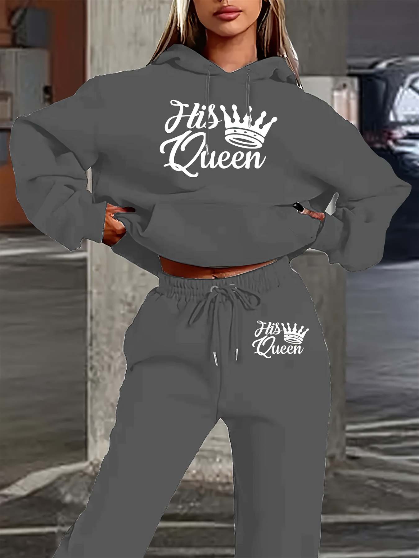 Women's Autumn/Winter Hoodie+S - مراجعة Queen Street Fashion وسعره