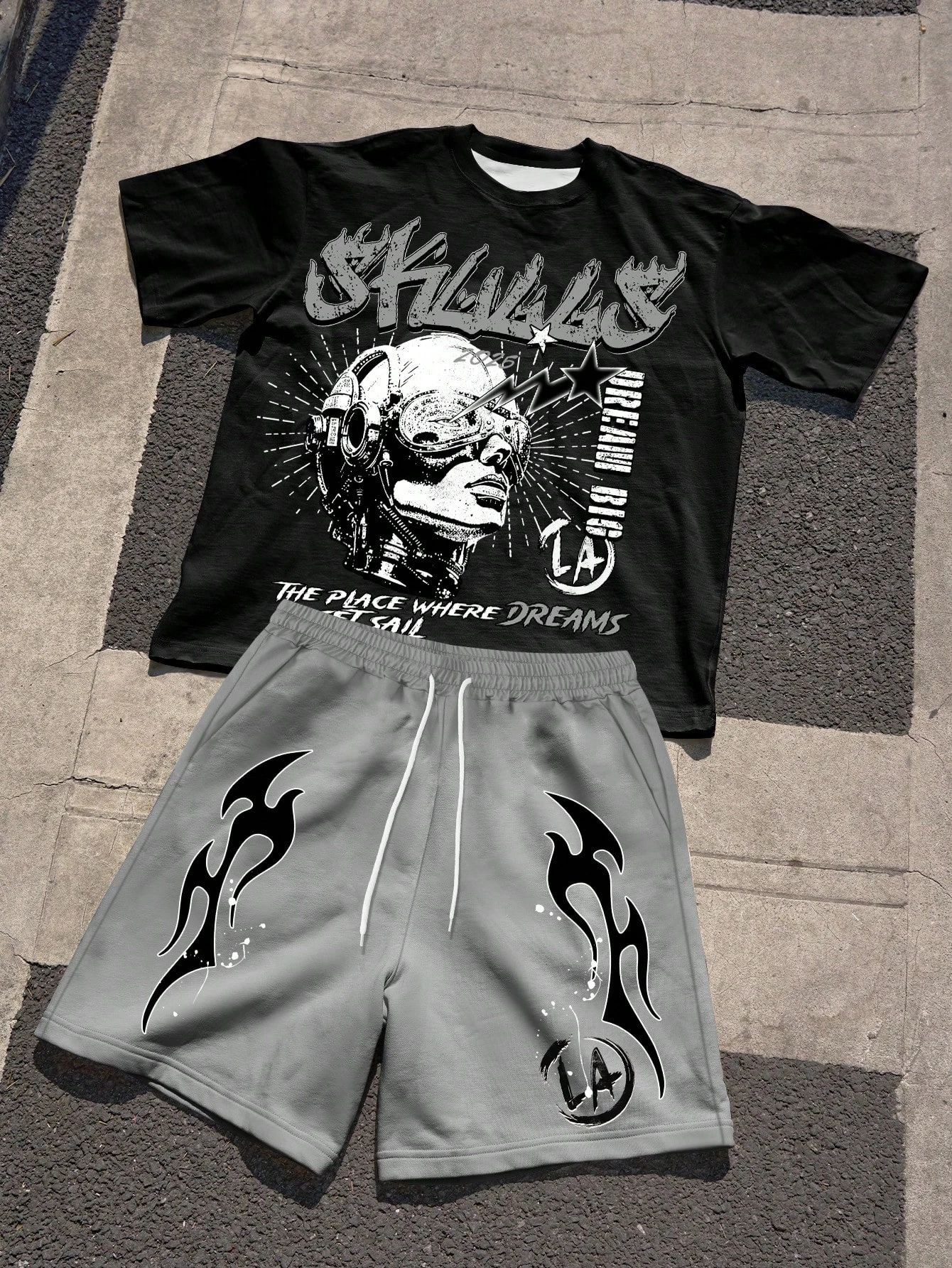 2026 Summer New Men's Short-Sl - مراجعة Street Fashion In China وسعره