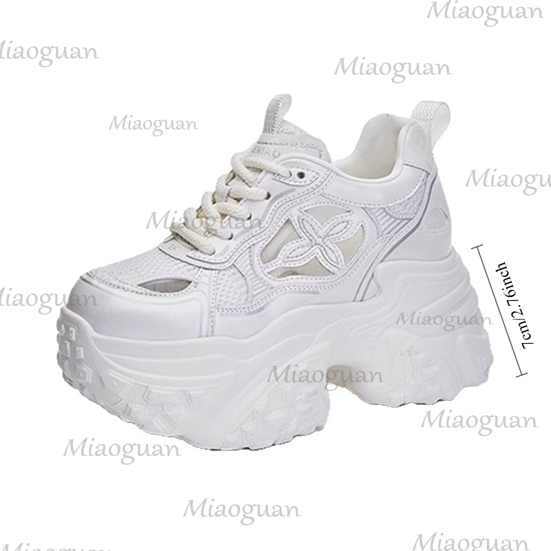 Women Fashion 7CM Platform Sne - مراجعة Chunky Sneaker Platform وسعره