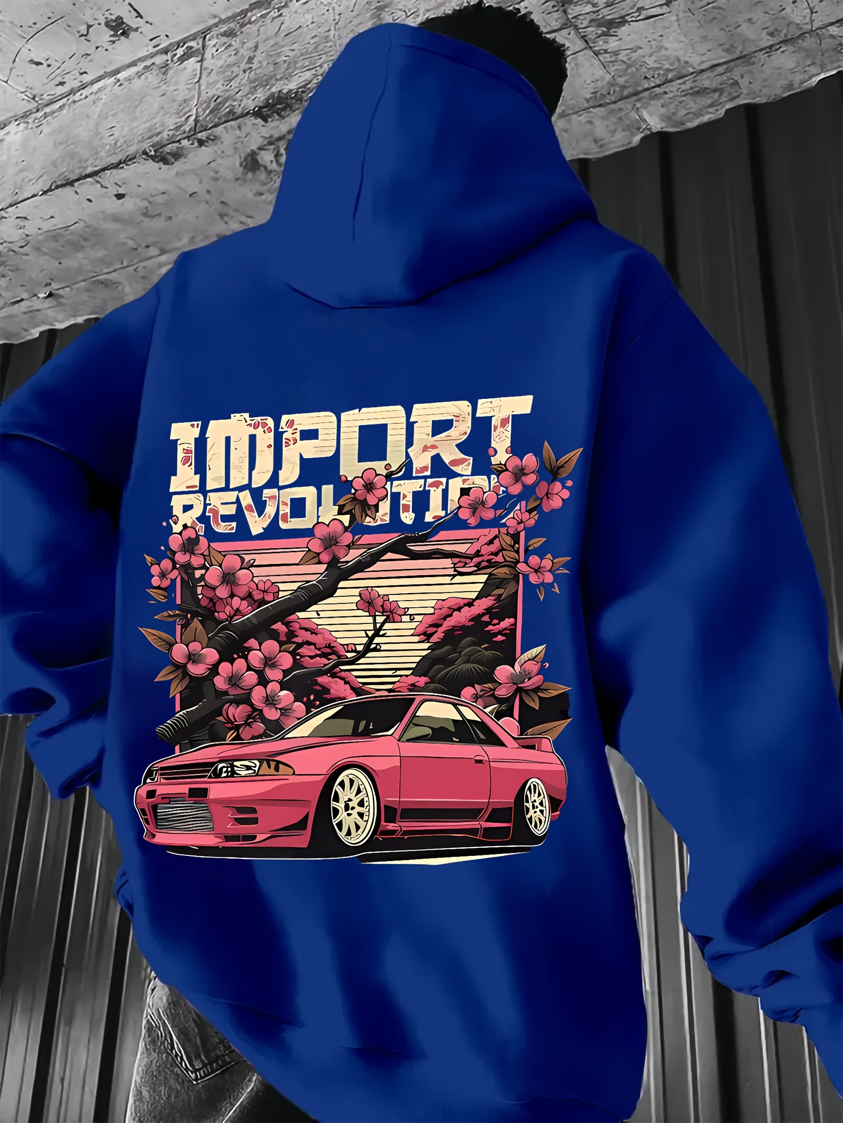 Men's Instagram style car prin - مراجعة Street Fashion Elements وسعره