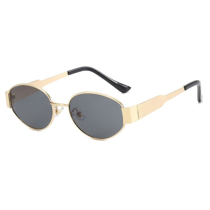Sunglasses Fashion Oval Sungla - مراجعة Street Fashion Korean وسعره