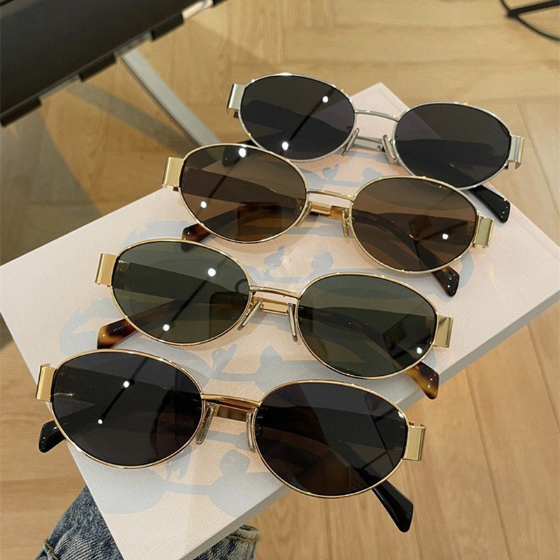 Sunglasses Fashion Oval Sungla - مراجعة Street Fashion Korean وسعره
