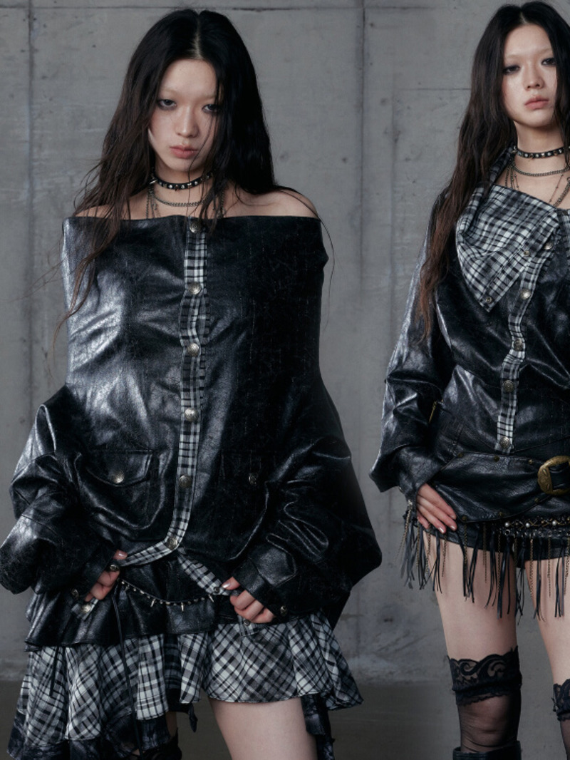 New Dark Punk Fashionable Stre - مراجعة Queen Street Fashion وسعره