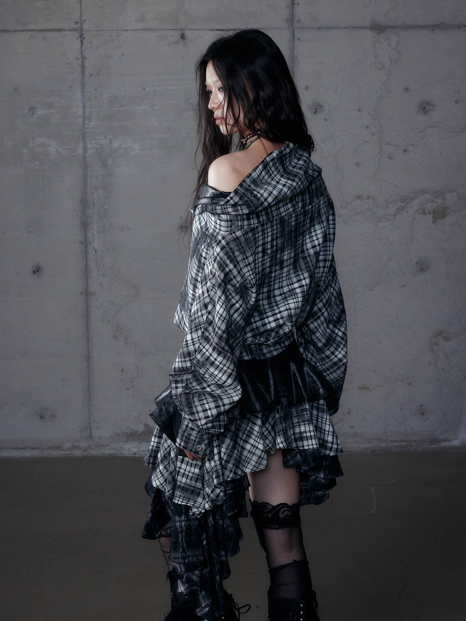 New Dark Punk Fashionable Stre - مراجعة Queen Street Fashion وسعره