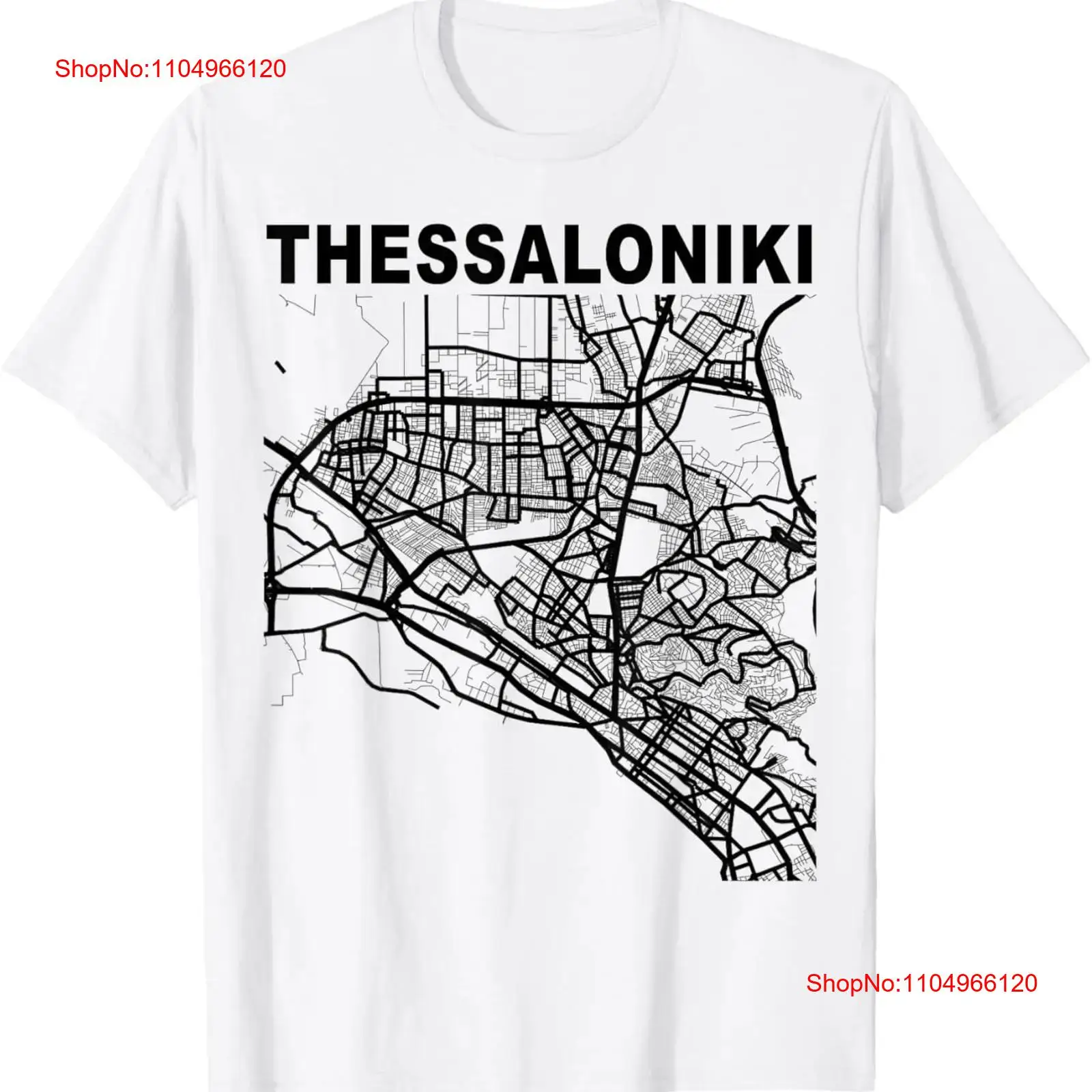 Thessaloniki City Street Map G - مراجعة Street Fashion Greece وسعره