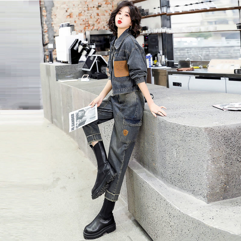 Female Spring Autumn Fashion F - مراجعة Korean Street Fashion Female وسعره