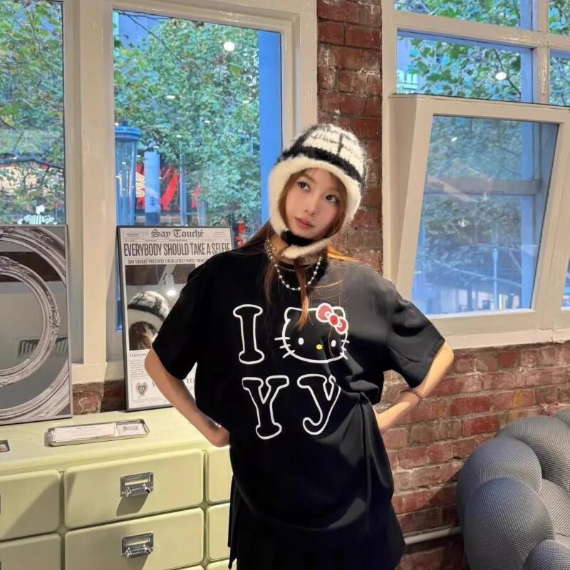 Short-Sleeved Sanrio Summer Pu - مراجعة Street For Fashion وسعره