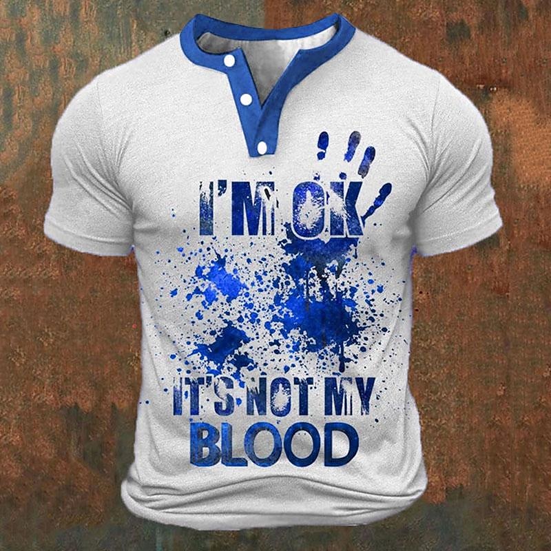 Funny 3D Letter Print Men's He - مراجعة Street For Fashion وسعره