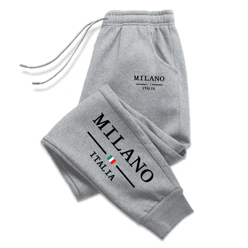 Milan Printed Mens Sweatpants  - مراجعة Street Fashion In Milan وسعره
