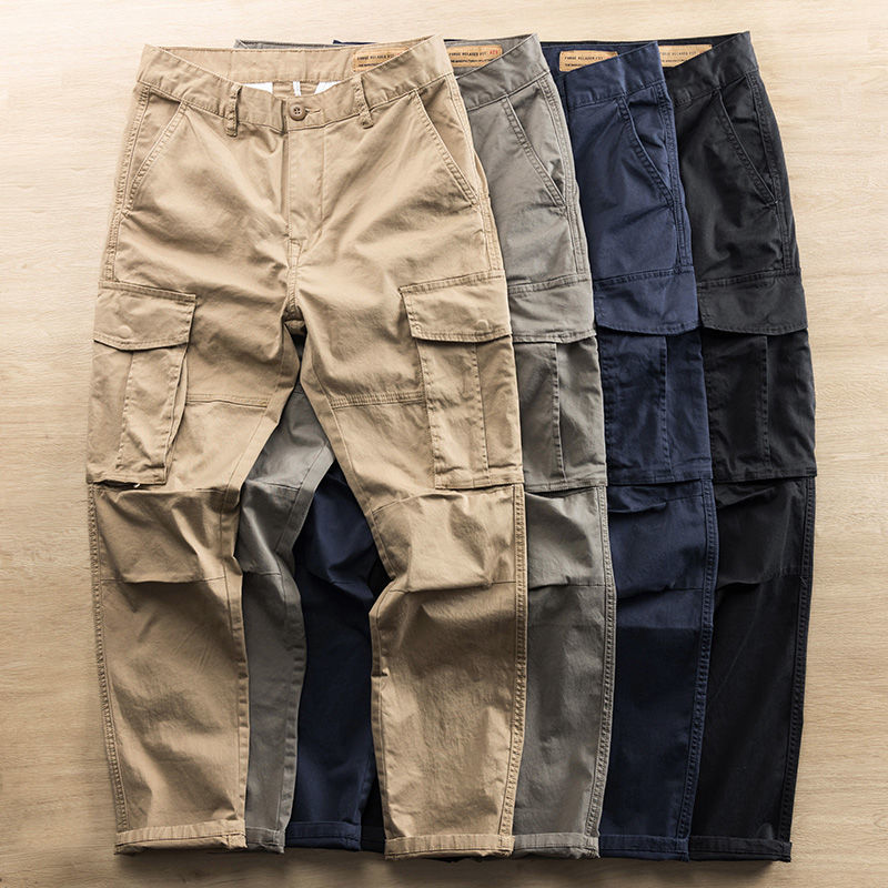 Y2k Men's Cargo Pants Outdoor  - مراجعة Street Fashion Korean وسعره