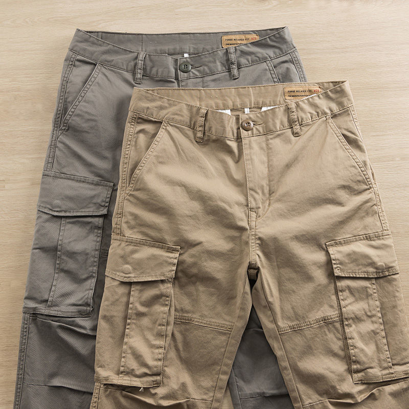 Y2k Men's Cargo Pants Outdoor  - مراجعة Street Fashion Korean وسعره