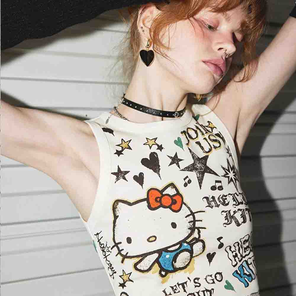 Sanrio Hello Kitties Women's C - مراجعة Street Fashion Anime وسعره