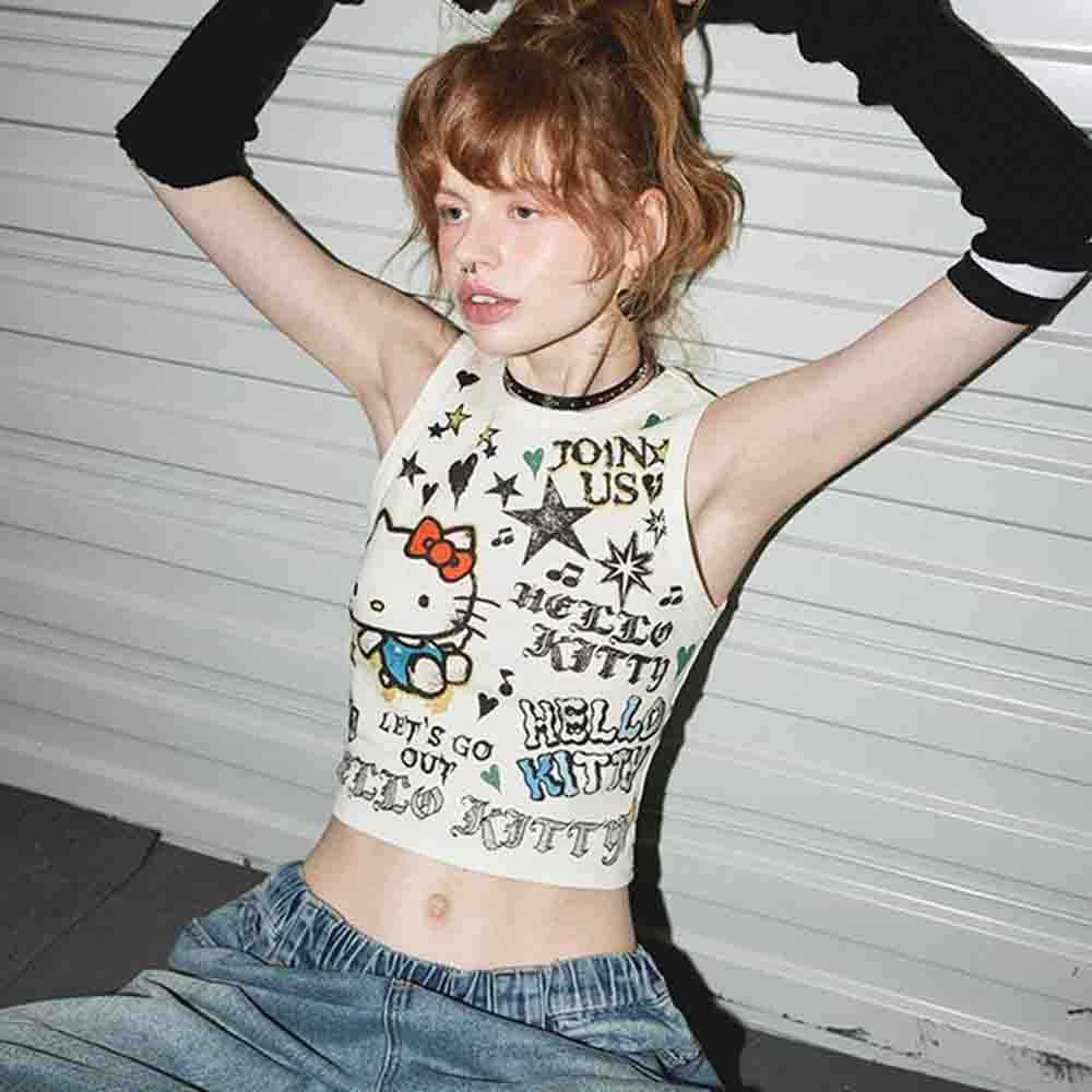 Sanrio Hello Kitties Women's C - مراجعة Street Fashion Anime وسعره