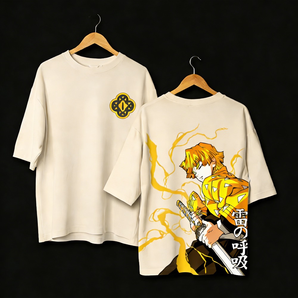Plus Size Demon Slayer Anime P - مراجعة Street Fashion Anime وسعره