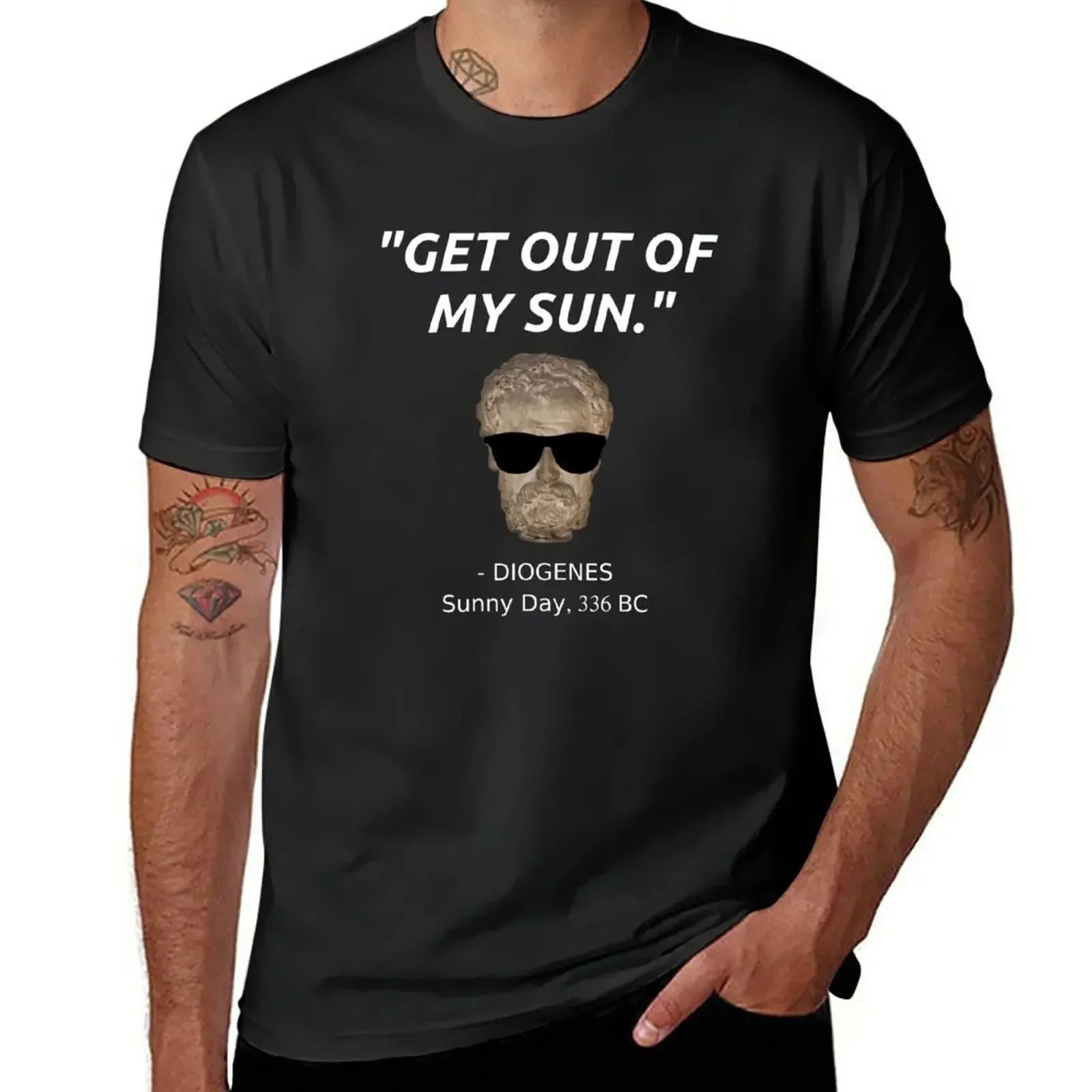 Funny Diogenes Quote T-shirt P - مراجعة Street Fashion Quotes وسعره