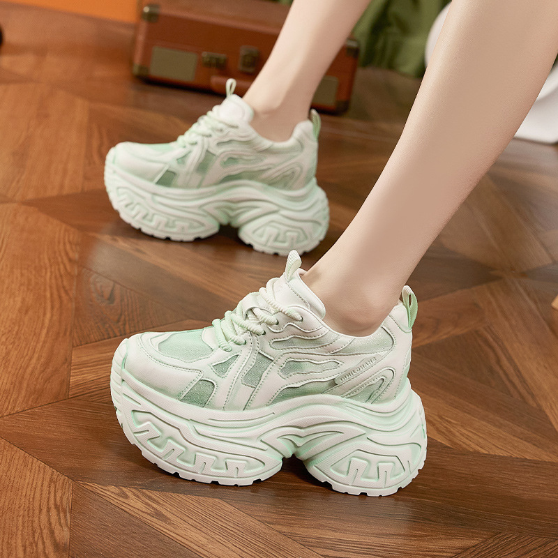 Women's Fashion Chunky Platfor - مراجعة Chunky Sneaker Platform وسعره