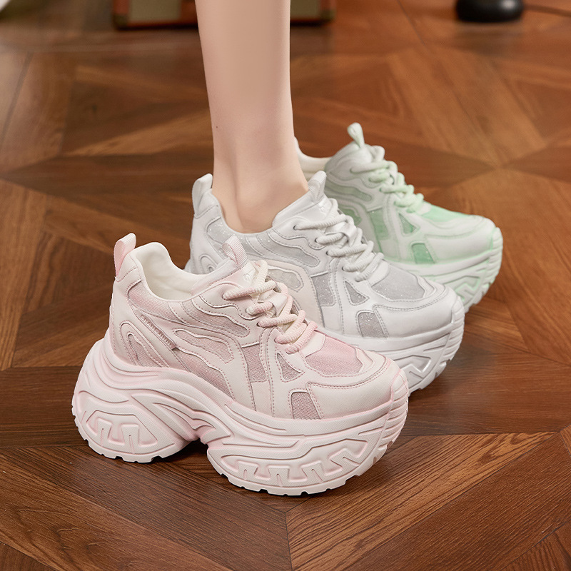Women's Fashion Chunky Platfor - مراجعة Chunky Sneaker Platform وسعره
