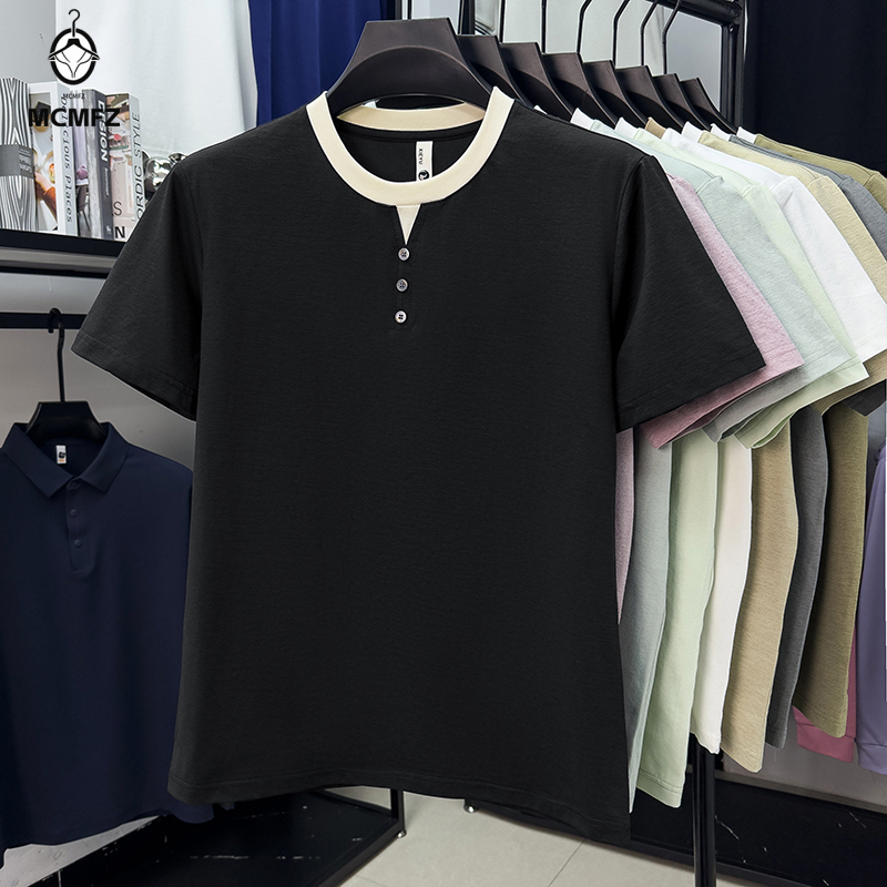 Men Casual Short Sleeve Henley - مراجعة Street For Fashion وسعره