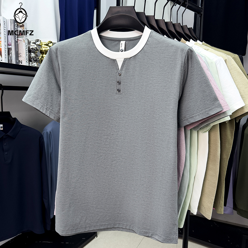 Men Casual Short Sleeve Henley - مراجعة Street For Fashion وسعره